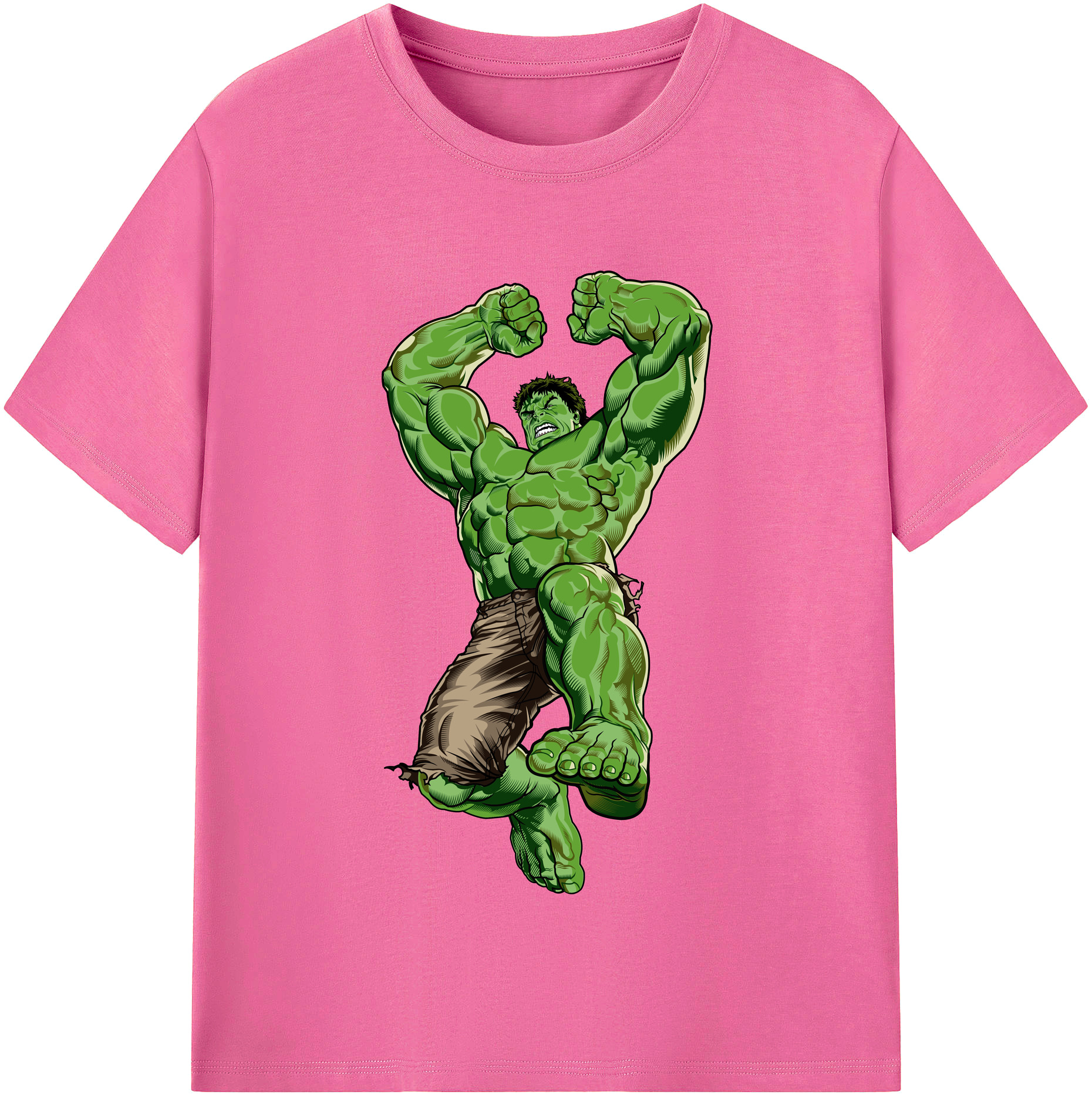 （画像用） アベンジャーズ The Avengers レディースカジュアルプリントTシャツ（綿100％）